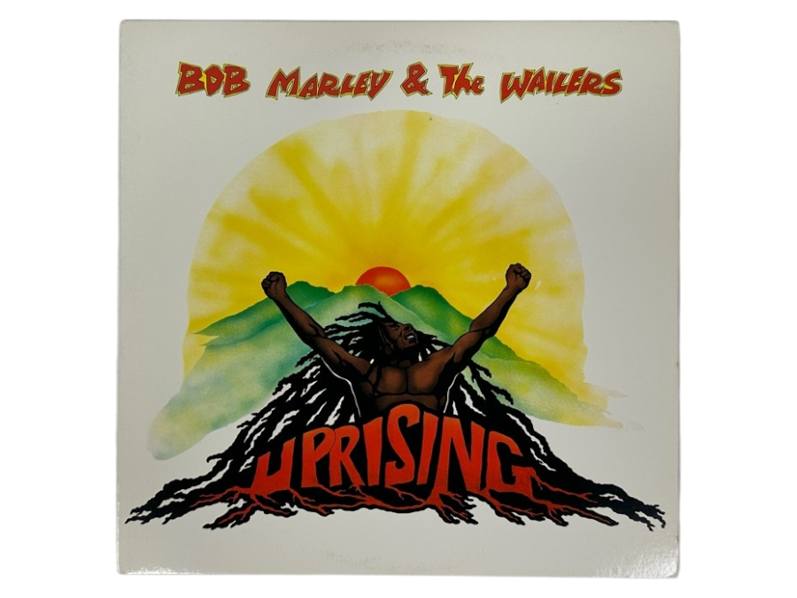 Bob Marley & The Wailers - Uprising Album By Island Records ILPS 9596, Released In 1980, A Classic Reggae Vinyl Record