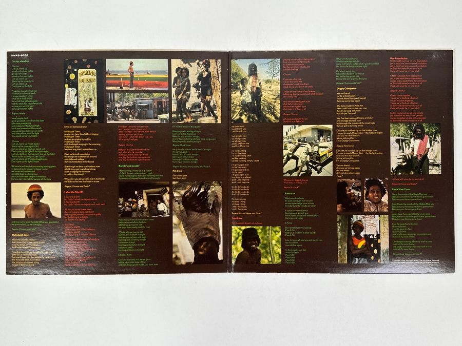 The Wailers - Burnin', Capitol, SMAS-9105, 1973. Vinyl Record [Photo 2]