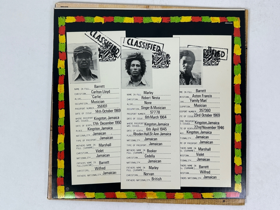 The Wailers - Burnin', Capitol, SMAS-9105, 1973. Vinyl Record [Photo 6]