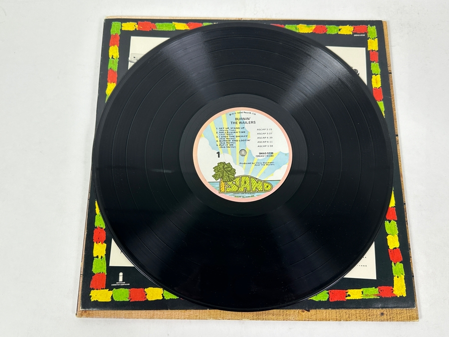 The Wailers - Burnin', Capitol, SMAS-9105, 1973. Vinyl Record [Photo 4]