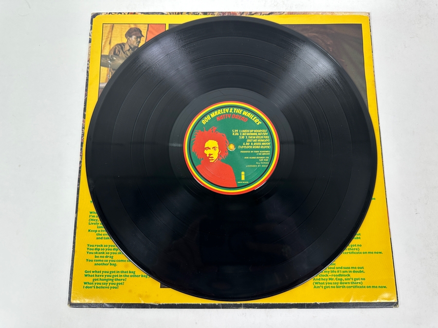 Bob Marley & The Wailers - Natty Dread Island Records ILPS 9281 1974 Reggae Vinyl Record [Photo 2]