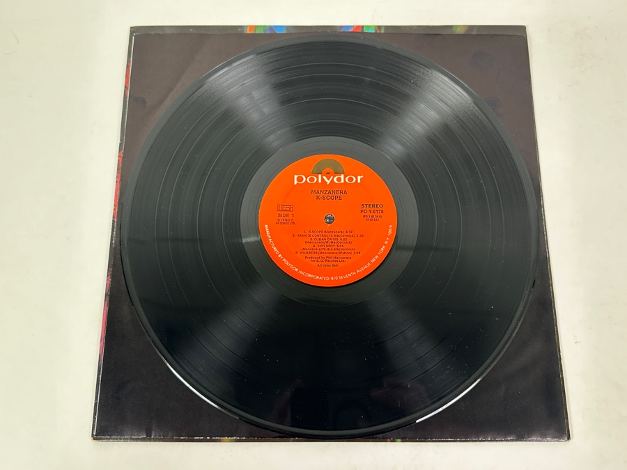 Manzanera - K-Scope Polydor PD-1-6178 1978 Vinyl Record [Photo 3]