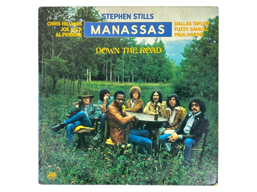 Stephen Stills Manassas - Down The Road Atlantic SD 7250 1973 Vinyl Record