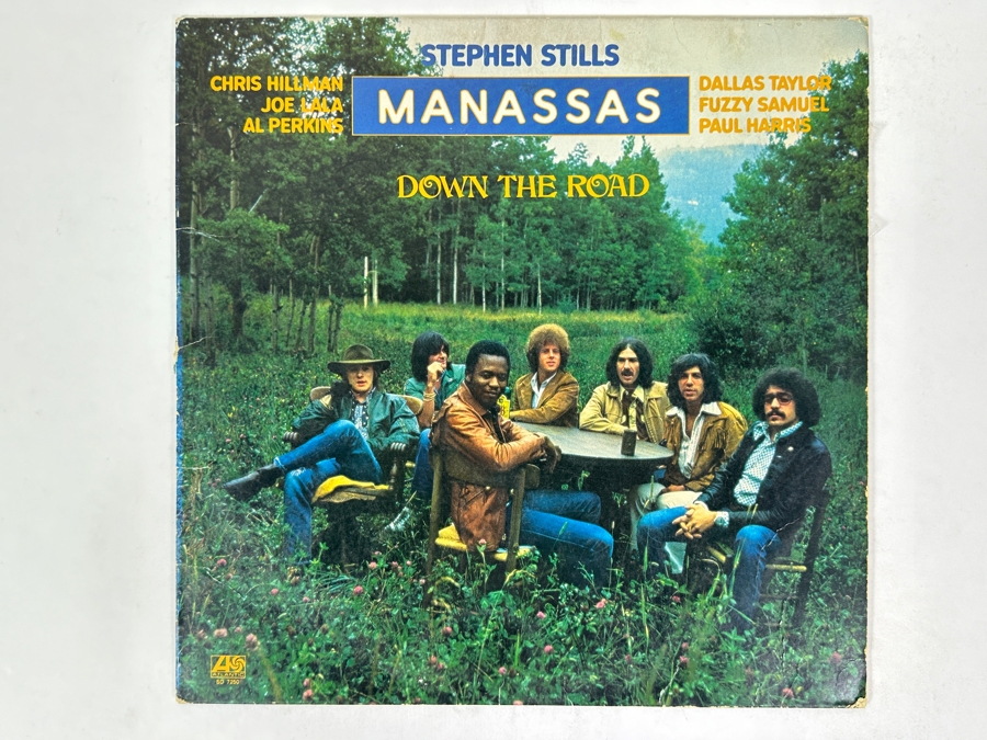 Stephen Stills Manassas - Down The Road Atlantic SD 7250 1973 Vinyl Record [Photo 2]