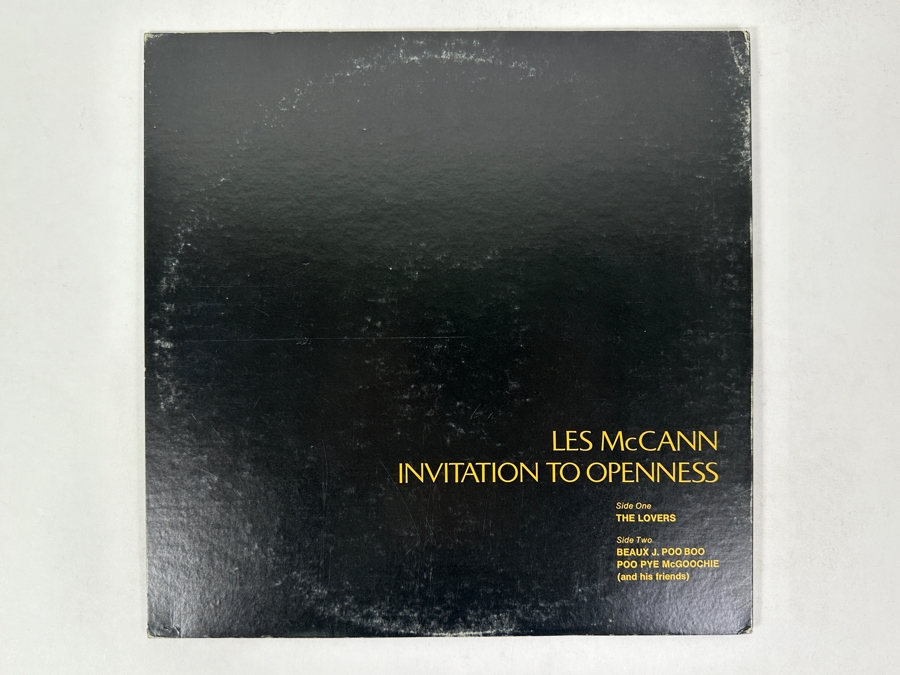 Les McCann - Invitation To Openness, Atlantic SD 1603, 1972 Vinyl Record [Photo 3]