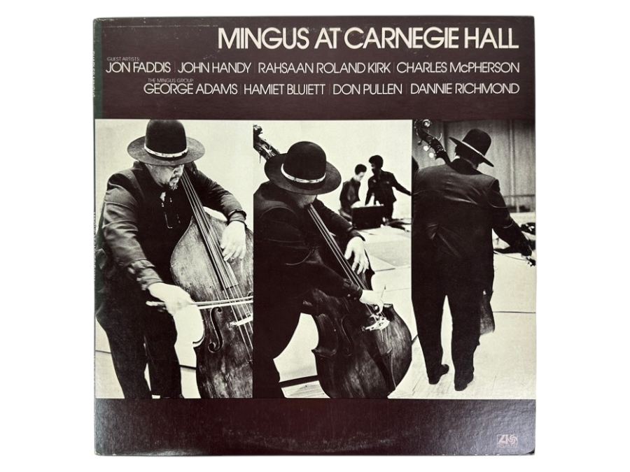 Mingus - At Carnegie Hall. Classic Live Jazz Performance Released On Atlantic Records, SD 1667 1974 Vinyl Record