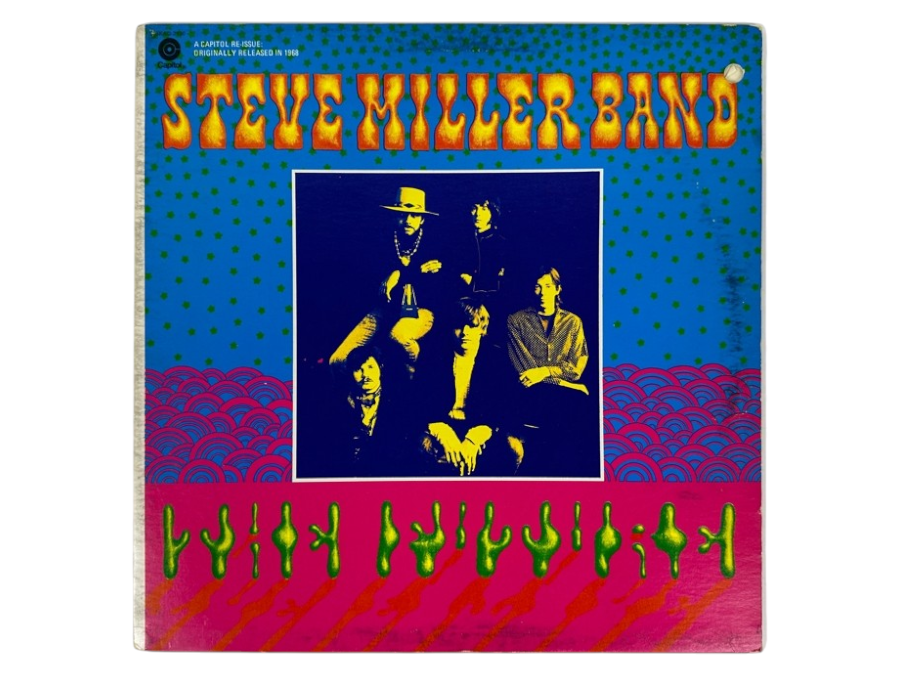 Steve Miller Band - Children Of The Future. Capitol Re-Issue, Catalog Number SM-2920, Originally From 1968 Vinyl Record