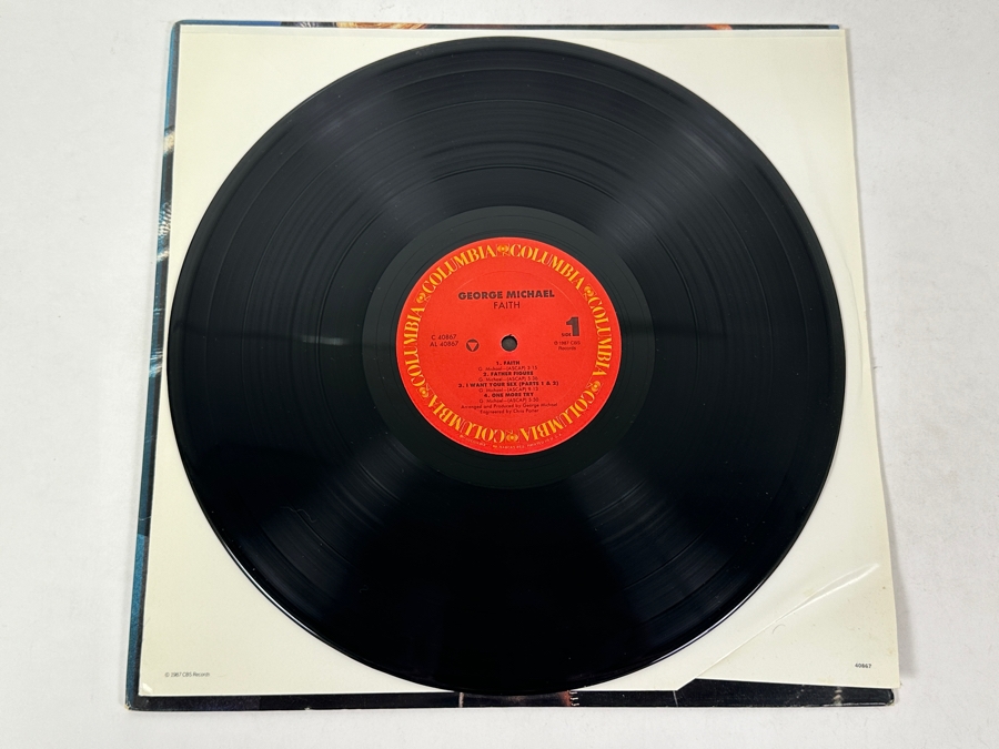 George Michael - Faith, Columbia, C 40867 1987 Iconic Pop Album Vinyl Record [Photo 3]