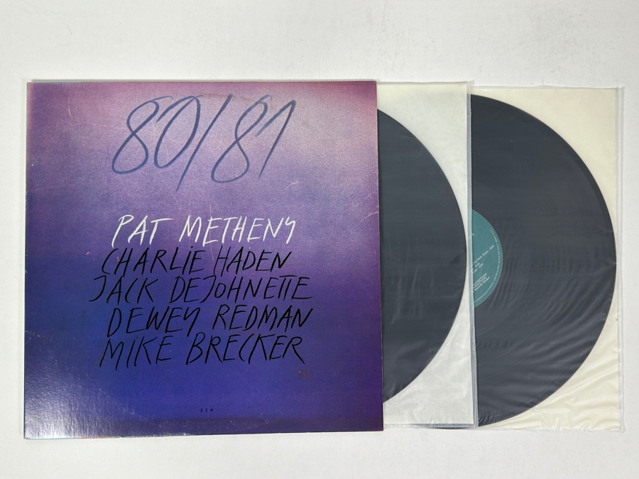 Pat Metheny, Charlie Haden, Jack DeJohnette, Dewey Redman, Mike Brecker - 80/81 ECM Records ECM 1180/81 1980 Vinyl Record [Photo 6]