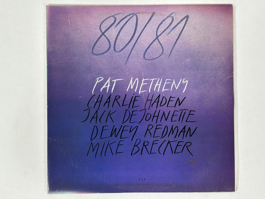 Pat Metheny, Charlie Haden, Jack DeJohnette, Dewey Redman, Mike Brecker - 80/81 ECM Records ECM 1180/81 1980 Vinyl Record [Photo 2]