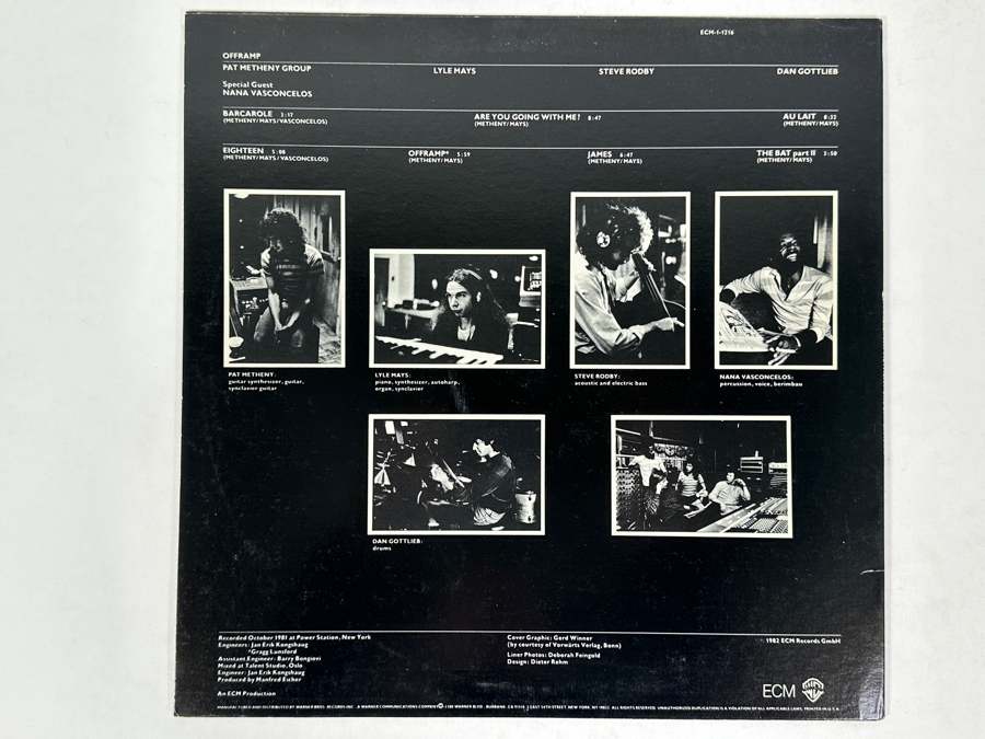 Pat Metheny Group - Offramp ECM Records ECM 1-1216 1982 Vinyl Record [Photo 3]