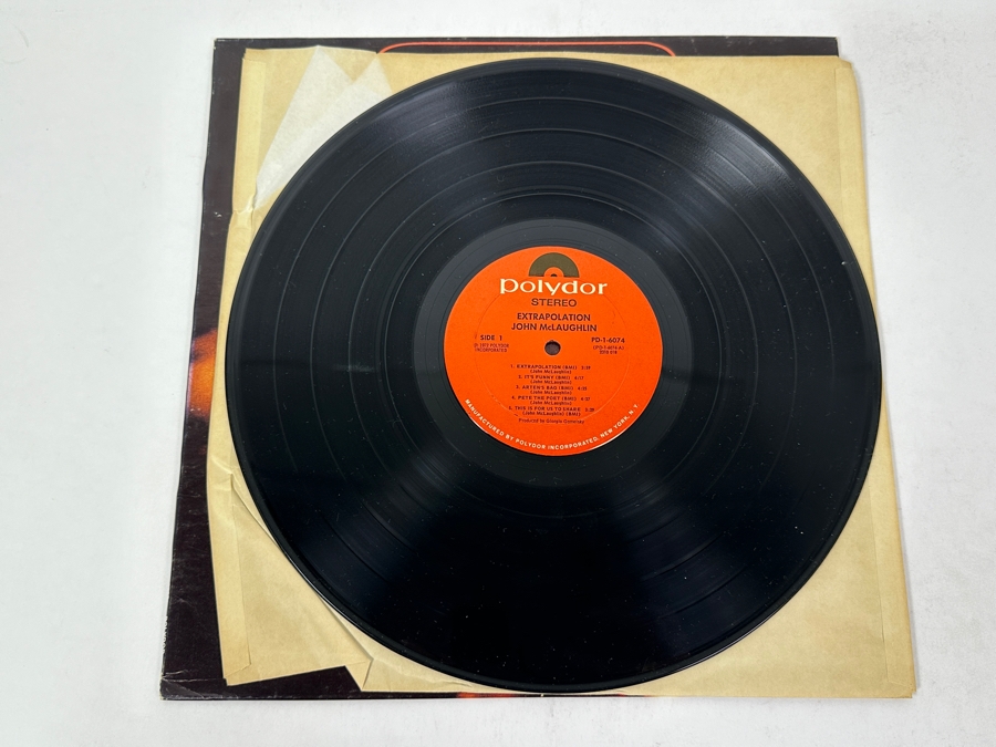 John McLaughlin - Extrapolation. Polydor [PD 1 6074] 1976 Vinyl Record [Photo 3]