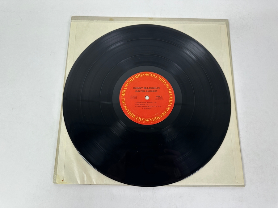 Johnny McLaughlin - Electric Guitarist, Columbia JC 35326 1978 Vinyl Record [Photo 4]