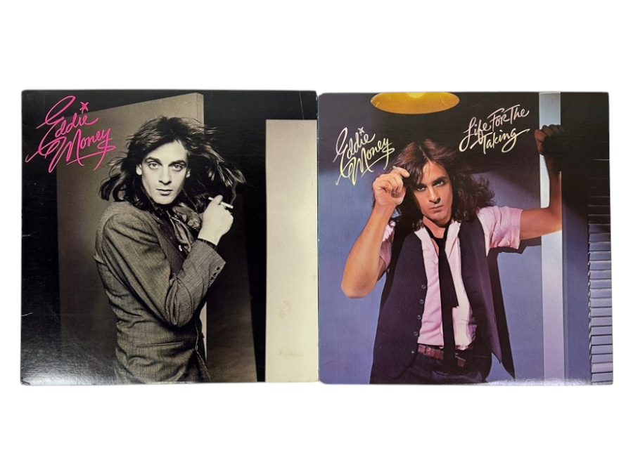 (2) Eddie Money Vinyl Records