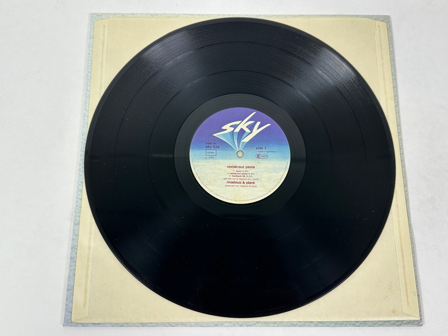 Moebius & Plank - Rastakraut Paste Sky Records Sky 039 1980 Vinyl Record [Photo 3]