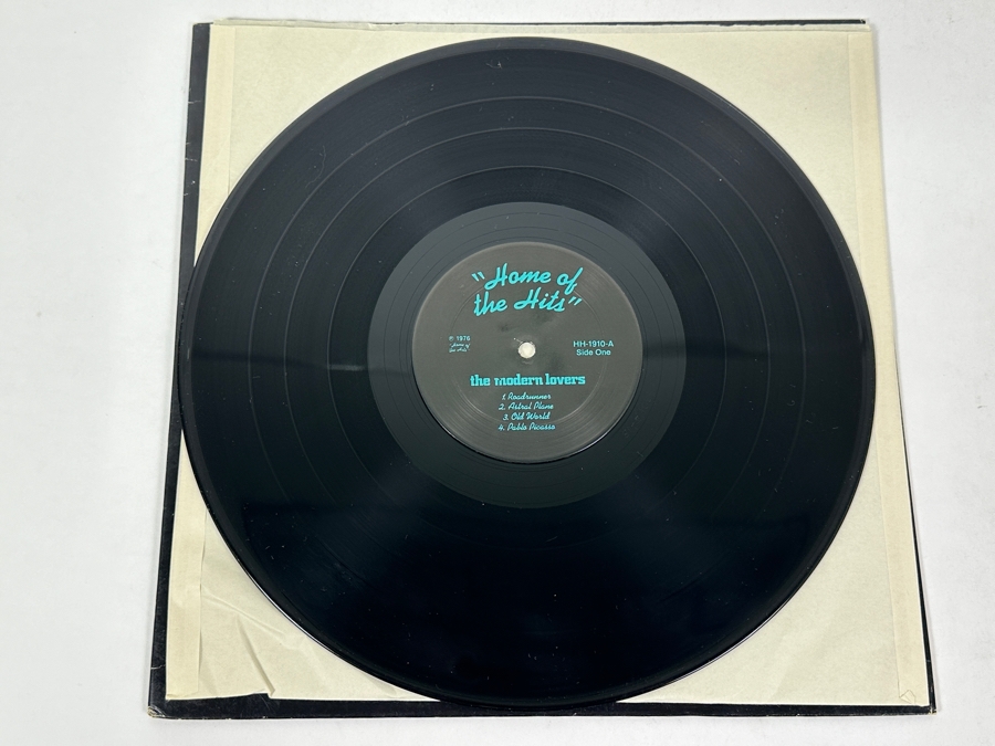 The Modern Lovers - The Modern Lovers, Home Of The Hits - HH-1910, 1976 Vinyl Record [Photo 3]