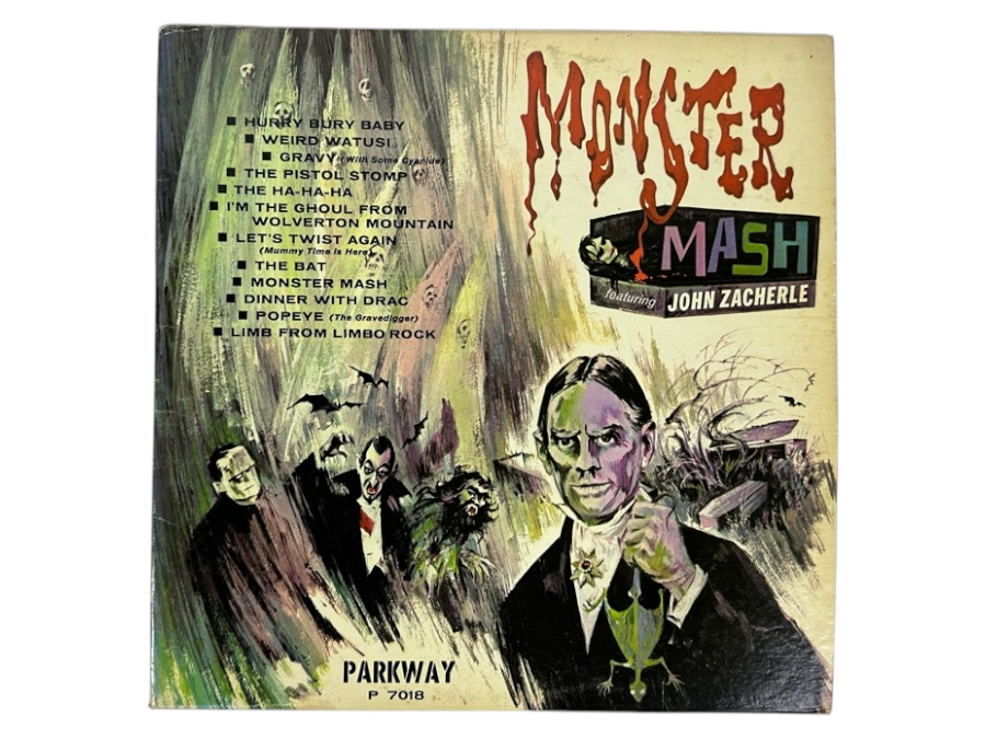 John Zacherle - Monster Mash Parkway P 7018 1962 Vinyl Record