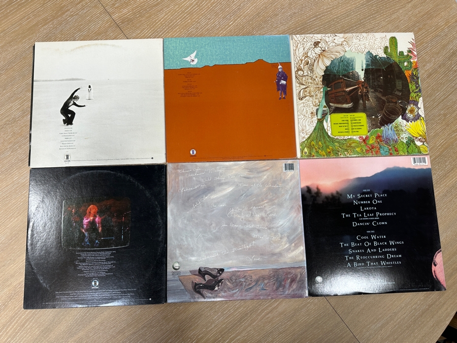 (6) Joni Mitchell Vinyl Records [Photo 8]