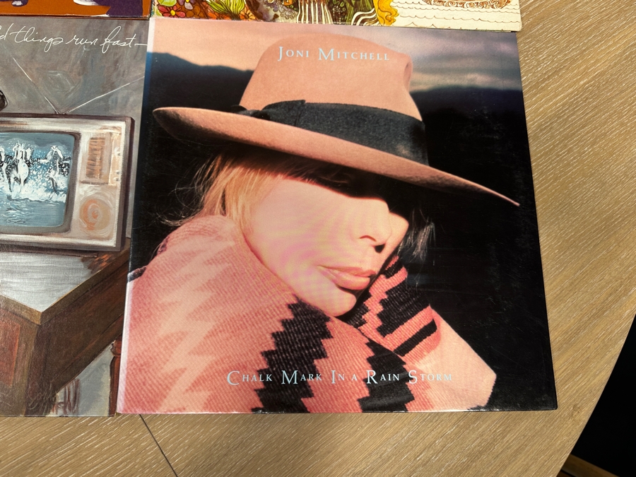 (6) Joni Mitchell Vinyl Records [Photo 4]