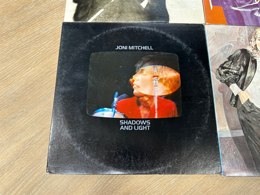 (6) Joni Mitchell Vinyl Records [Photo 2]