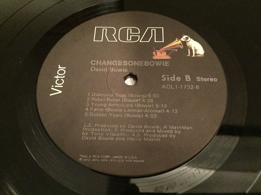 David Bowie ‎- ChangesOneBowie - RCA Victor ‎- AQL1-1732 [Photo 6]
