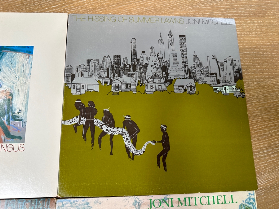 (6) Joni Mitchell Vinyl Records [Photo 5]