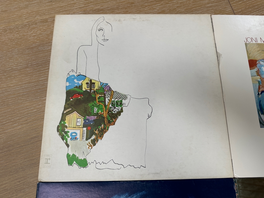 (6) Joni Mitchell Vinyl Records [Photo 7]