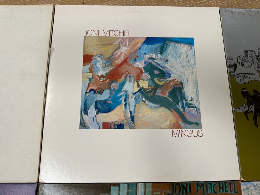 (6) Joni Mitchell Vinyl Records [Photo 6]