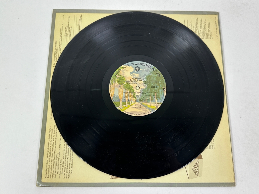 Montrose - Paper Money Warner Bros. Records BS 2823 1974 Vinyl Record [Photo 3]