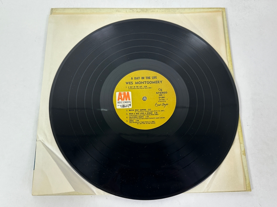 Wes Montgomery - A Day In The Life A&M Records A&M-SP 3001 1967 Vinyl Record [Photo 4]