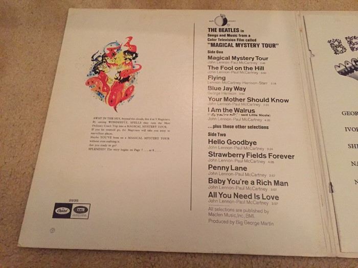 Beatles, The ‎- Magical Mystery Tour - Capitol Records ‎- SMAL-2835 [Photo 3]