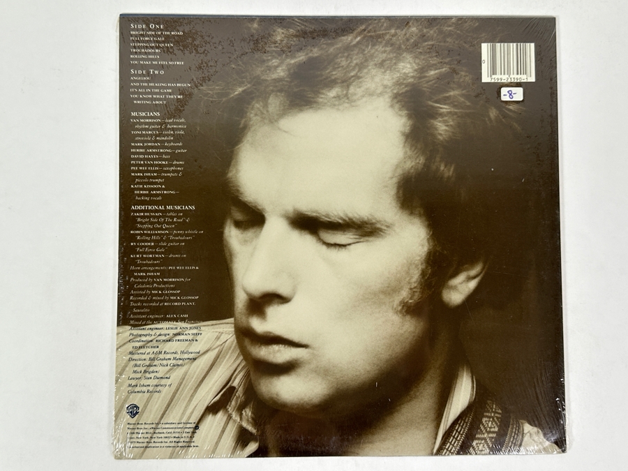 Van Morrison - Into The Music. Warner Bros. HS 3390 1979 Vinyl Record [Photo 2]