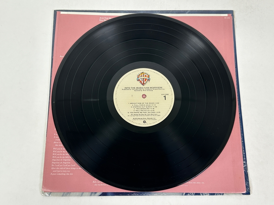 Van Morrison - Into The Music. Warner Bros. HS 3390 1979 Vinyl Record [Photo 3]