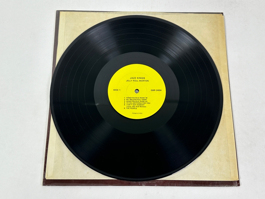 Jelly Roll Morton - 1938, 1940. QSR 2424 Vinyl Record [Photo 3]