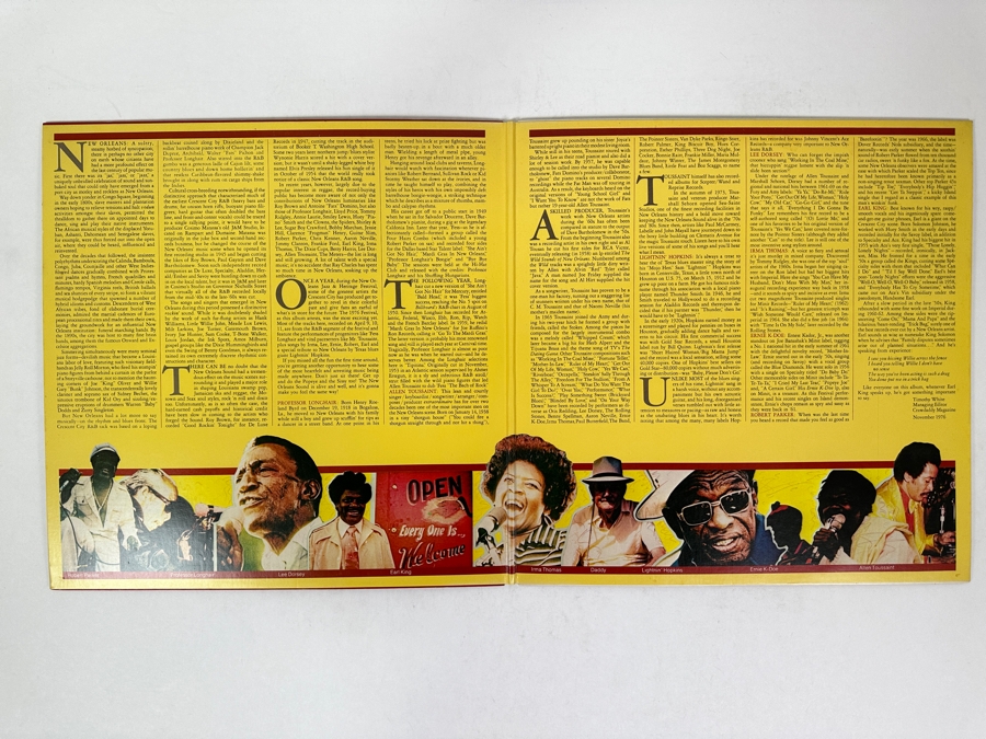 Various Artists - New Orleans Jazz & Heritage Festival 1976. Island Records ISLD 9424 1976 Vinyl Record [Photo 2]