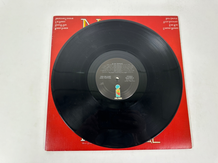 Various Artists - New Orleans Jazz & Heritage Festival 1976. Island Records ISLD 9424 1976 Vinyl Record [Photo 5]