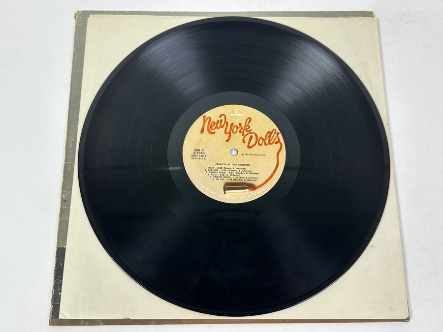 New York Dolls - New York Dolls Mercury SRM-1-675 1973 Vinyl Record [Photo 4]