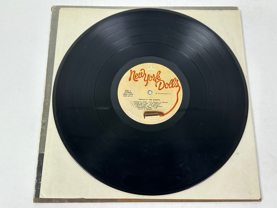 New York Dolls - New York Dolls Mercury SRM-1-675 1973 Vinyl Record [Photo 3]