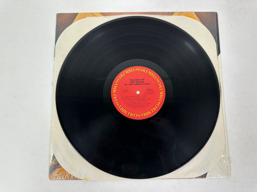 New Riders Of The Purple Sage - The Best Of - Columbia PC 34367 1976 Vinyl Record [Photo 3]
