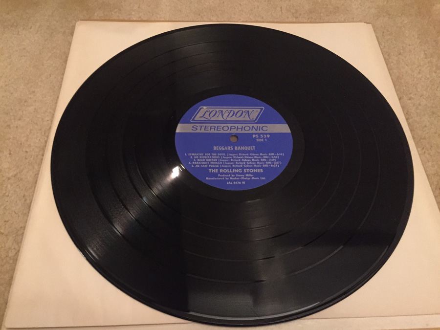 Rolling Stones, The ‎- Beggars Banquet - London Records ‎- PS 539 [Photo 6]