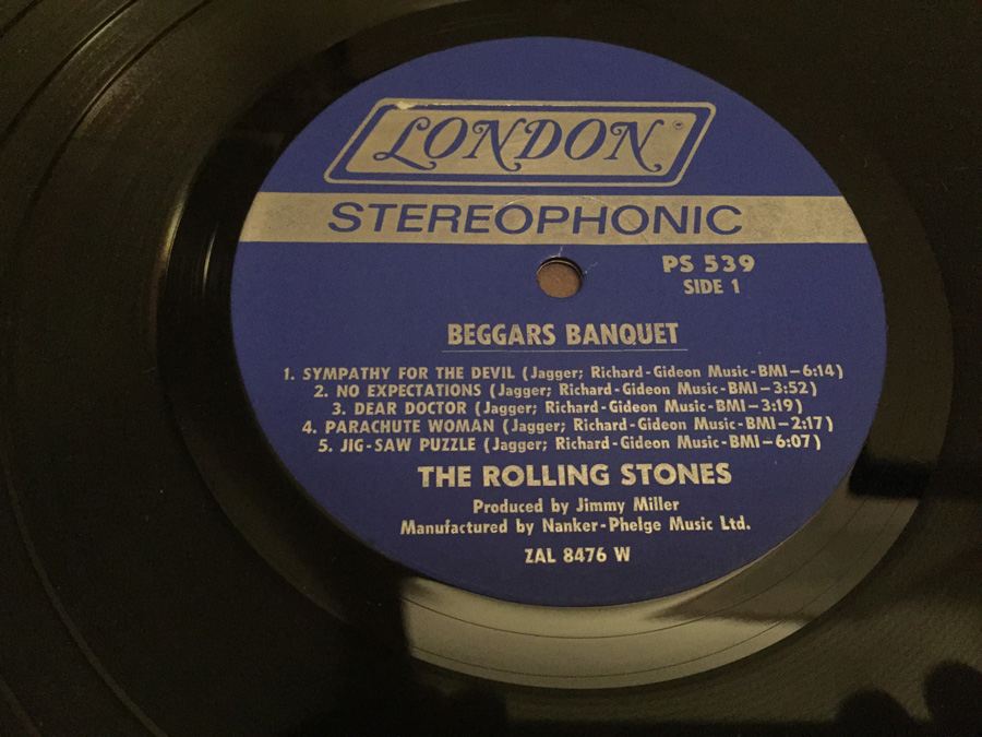 Rolling Stones, The ‎- Beggars Banquet - London Records ‎- PS 539 [Photo 7]