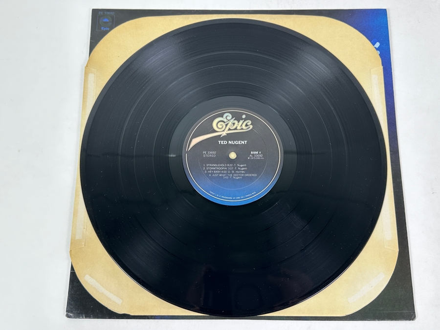 Ted Nugent - Ted Nugent Epic PE 33692 1975 Vinyl Record [Photo 3]