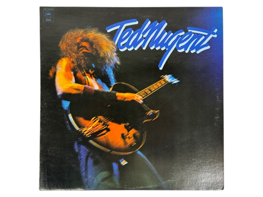 Ted Nugent - Ted Nugent Epic PE 33692 1975 Vinyl Record