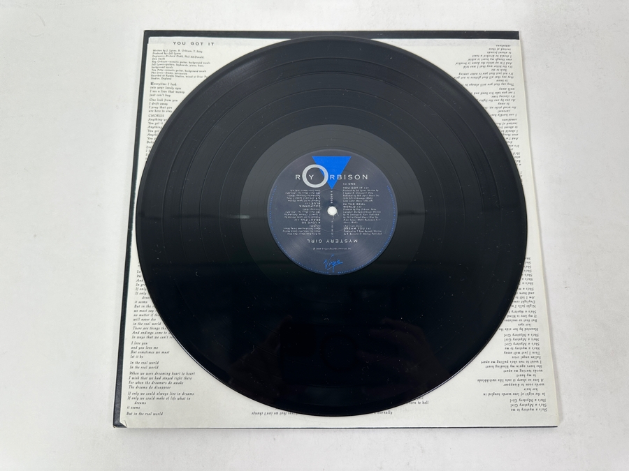 Roy Orbison - Mystery Girl, Virgin Records Vinyl Record [Photo 4]