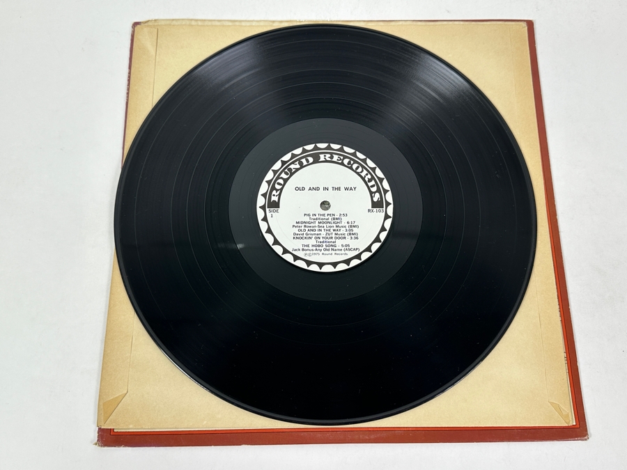 Old & In The Way - Old & In The Way Round Records [RX-103], 1975 Vinyl Record [Photo 3]