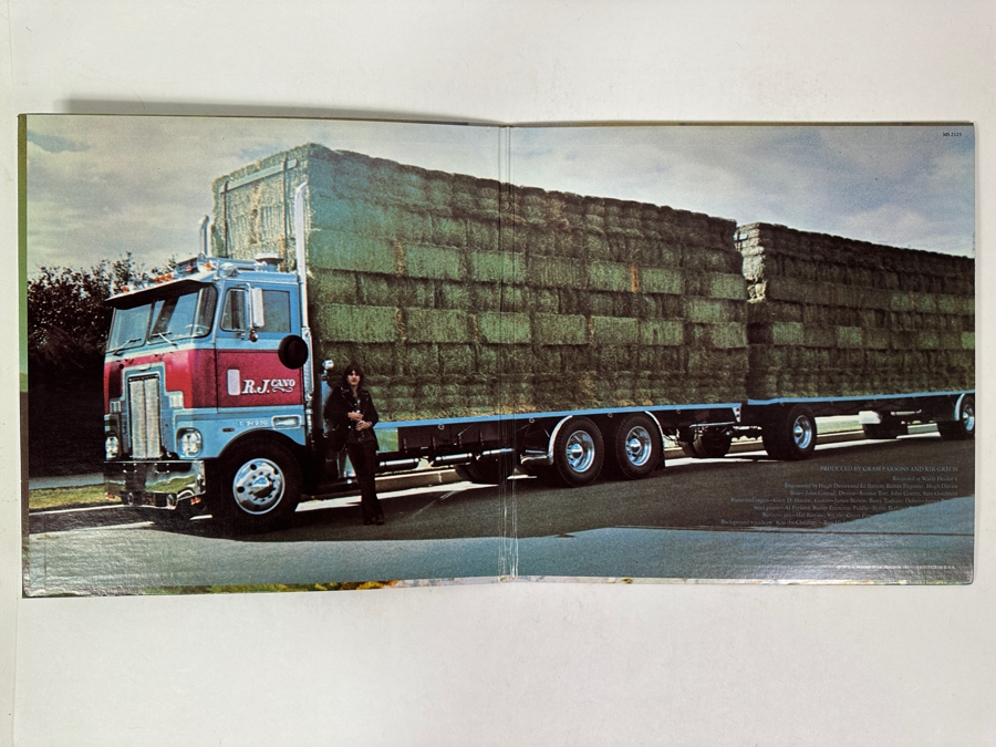 Gram Parsons - GP Reprise Records MS 2123 1973 Vinyl Record [Photo 2]