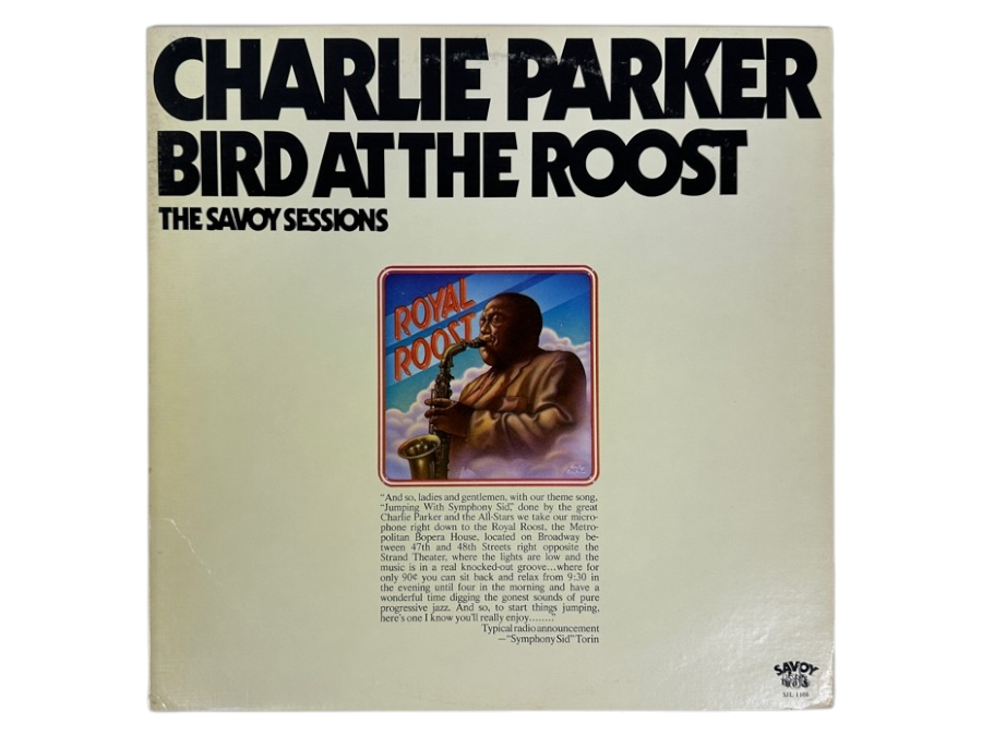 Charlie Parker - Bird At The Roost - The Savoy Sessions Savoy SFL 1108 1976 Classic Jazz Vinyl Record