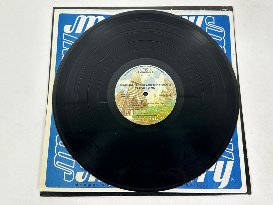 Graham Parker And The Rumour - Stick To Me Mercury SRM-1-3706 1978 Vinyl Record [Photo 3]