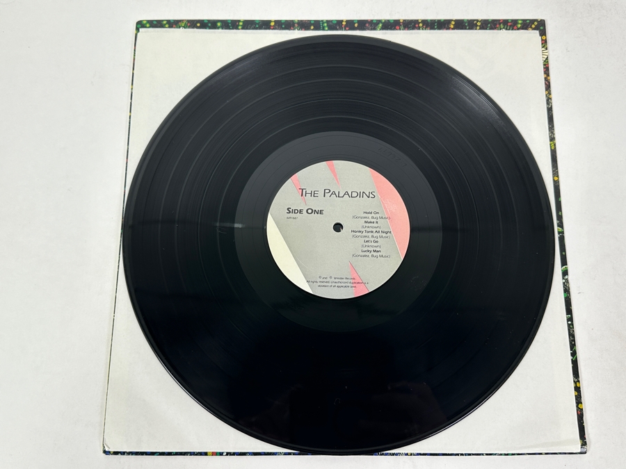 The Paladins - The Paladins, Wrestler Records - WR1687 1986 Vinyl Record [Photo 3]