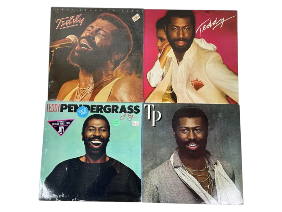 (4) Teddy Pendergrass Vinyl Records